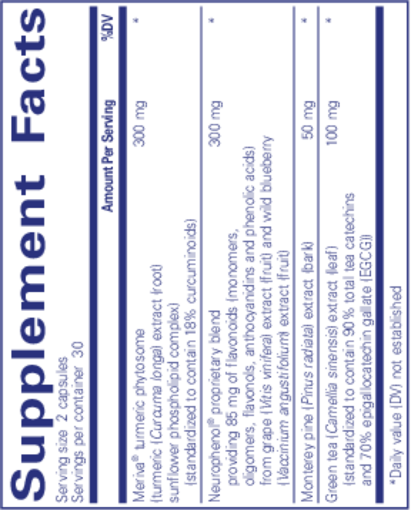 Product image for CurcumaSorb Mind.