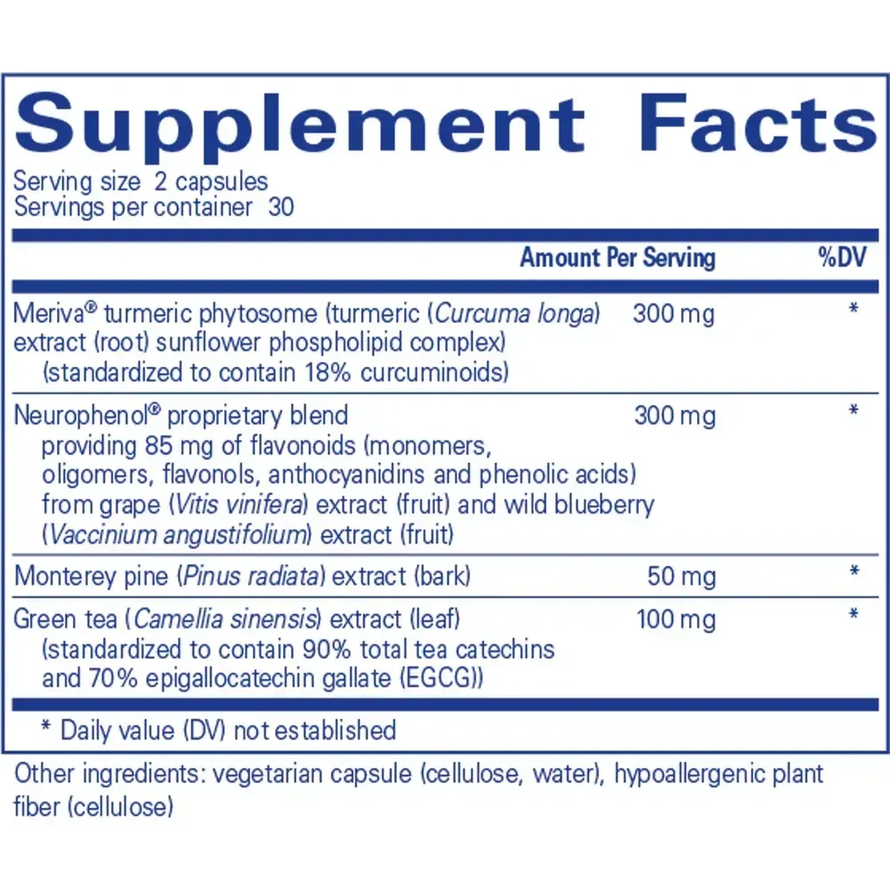 Product image for CurcumaSorb Mind.