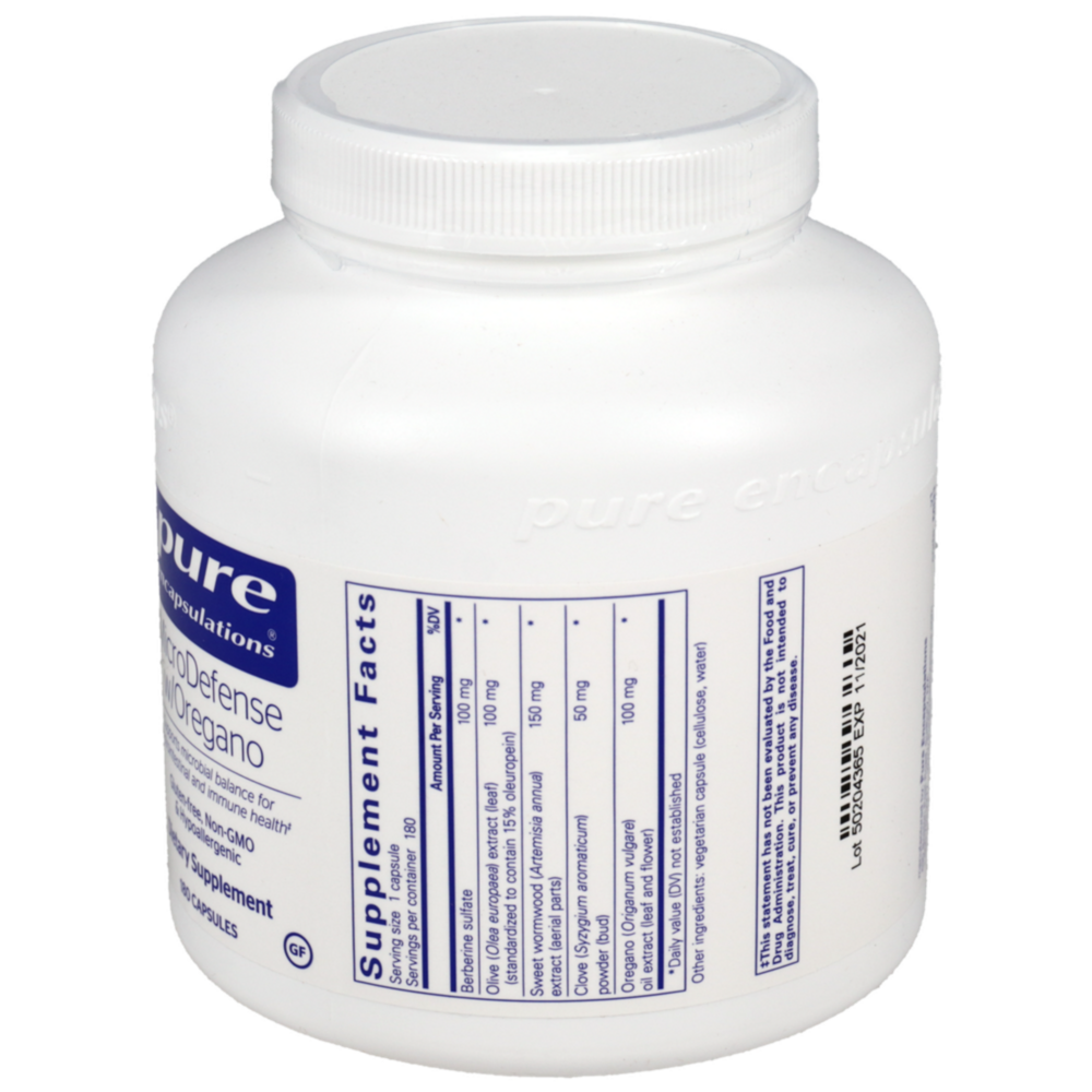 Product image for MicroDefense w/Oregano.