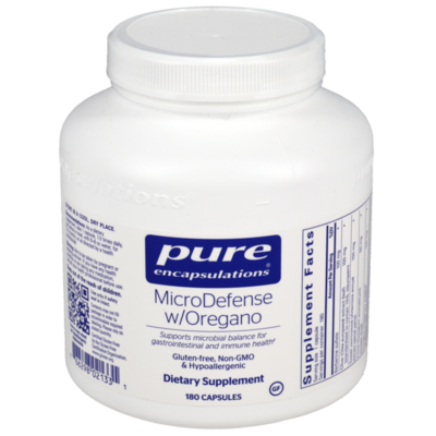 MicroDefense w/Oregano 180 capsules