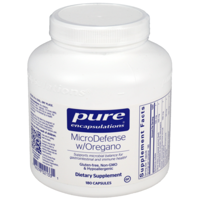 MicroDefense w/Oregano 180 capsules