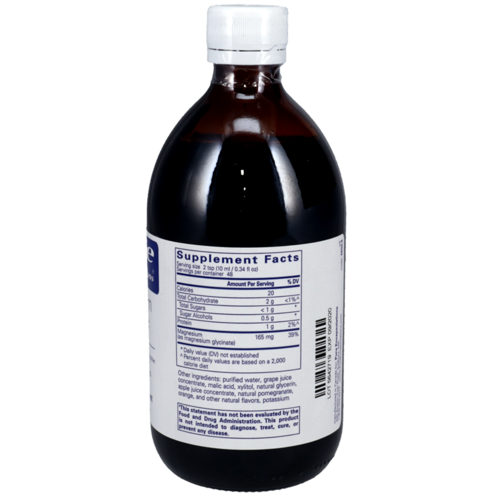 Product image for Magnesium Glycinate Liquid.