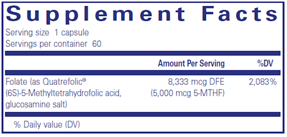 Product image for Folate 5000.