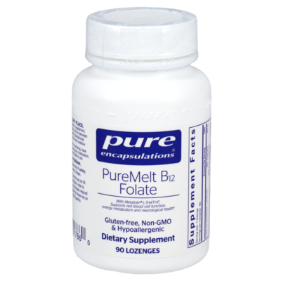 PureMelt B12 Folate Lozenges 90 lozenges