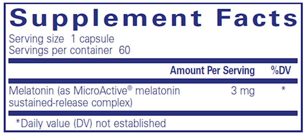 Product image for Melatonin-SR.
