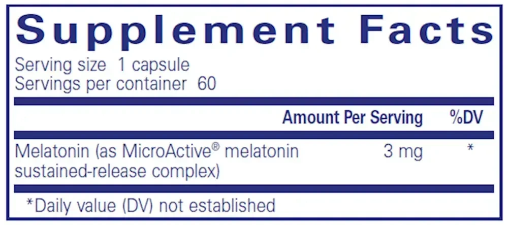 Product image for Melatonin-SR.
