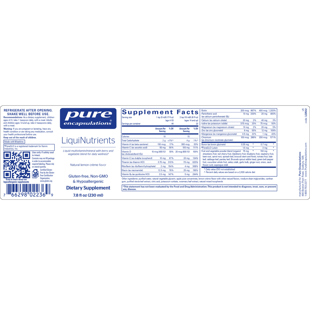 Product image for LiquiNutrients.