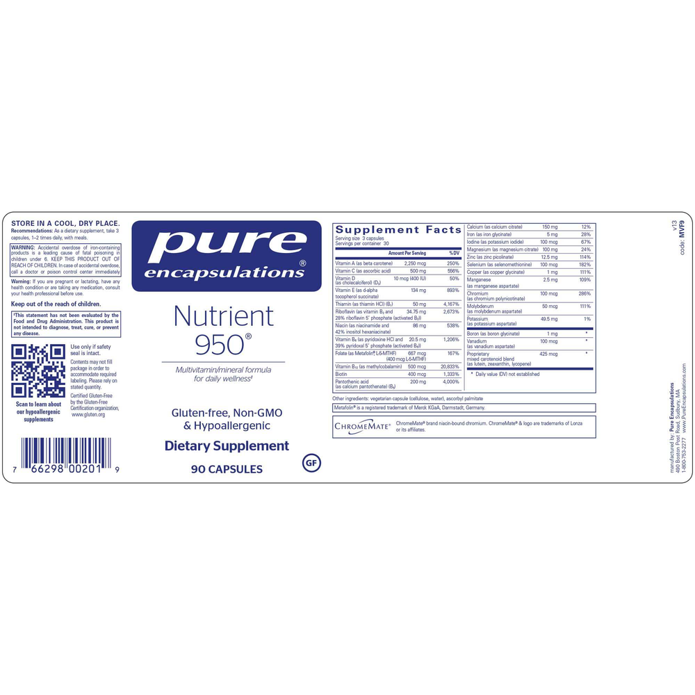 Product image for Nutrient 950.