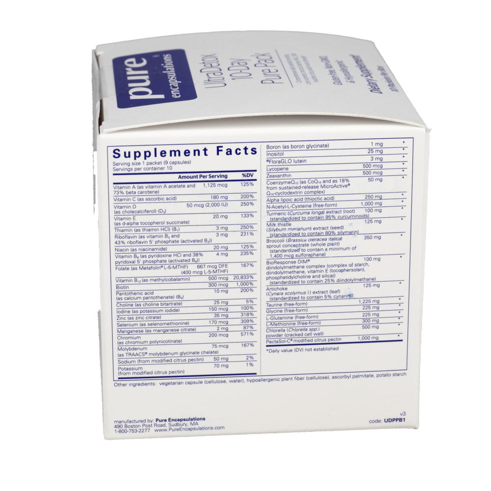 Product image for UltraDetox 10-Day Pure Pack.