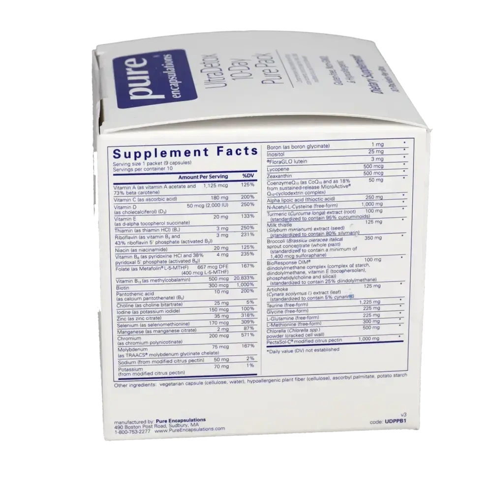 Product image for UltraDetox 10-Day Pure Pack.