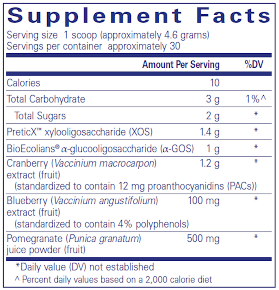 Product image for Poly-Prebiotic powder.