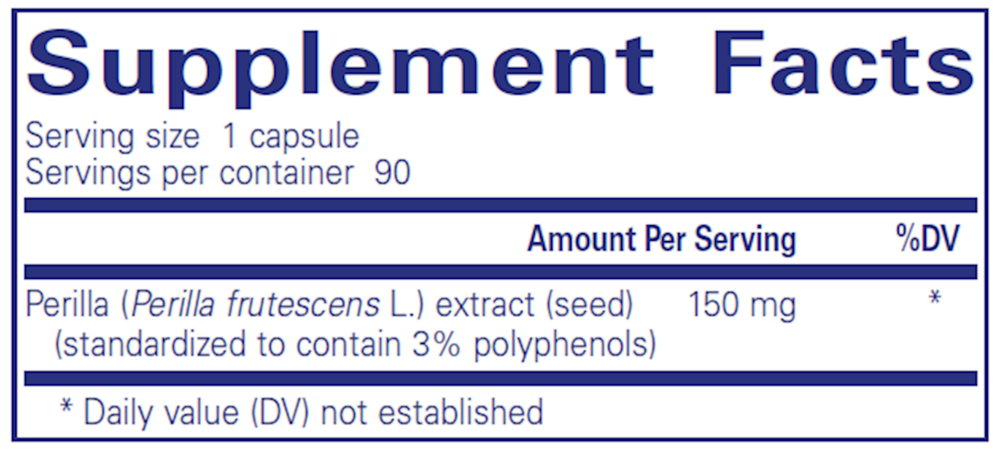 Product image for Perilla extract.