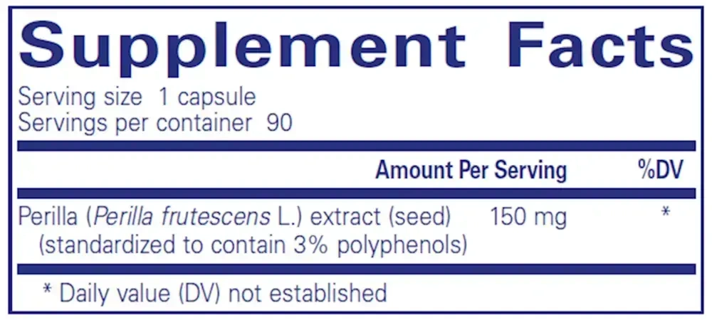 Product image for Perilla extract.