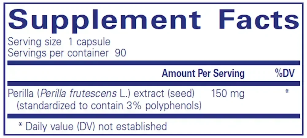 Product image for Perilla extract.