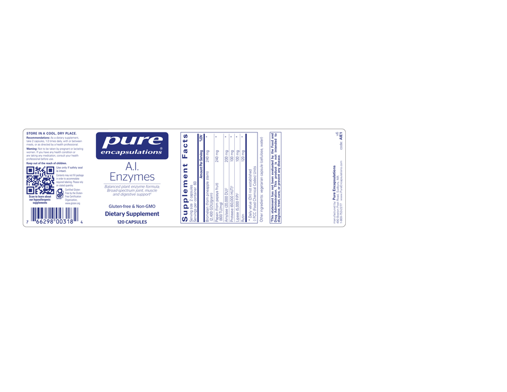 Product image for A.I. Enzymes.