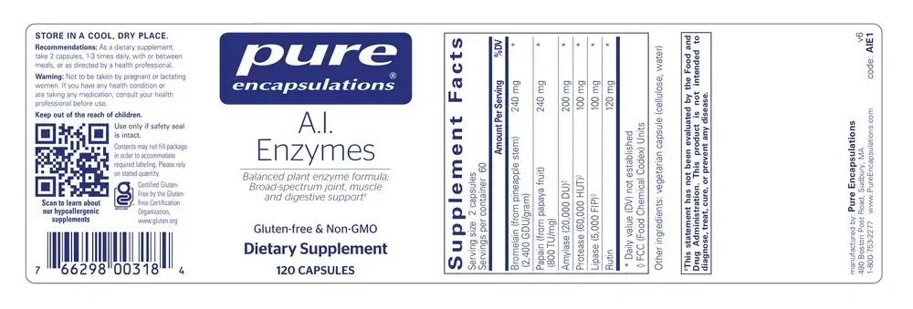 Product image for A.I. Enzymes.