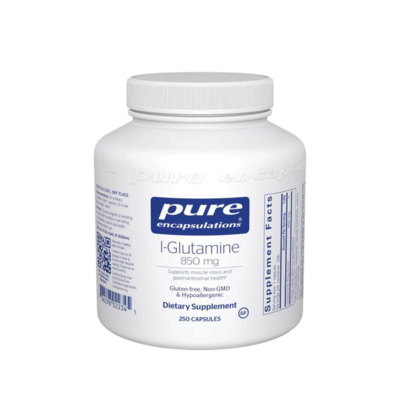 l-Glutamine 850mg 250 capsules