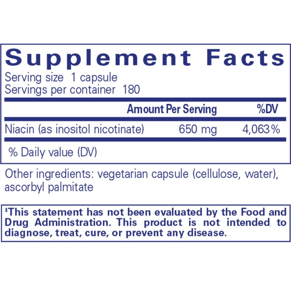 Product image for Niacitol 650mg.