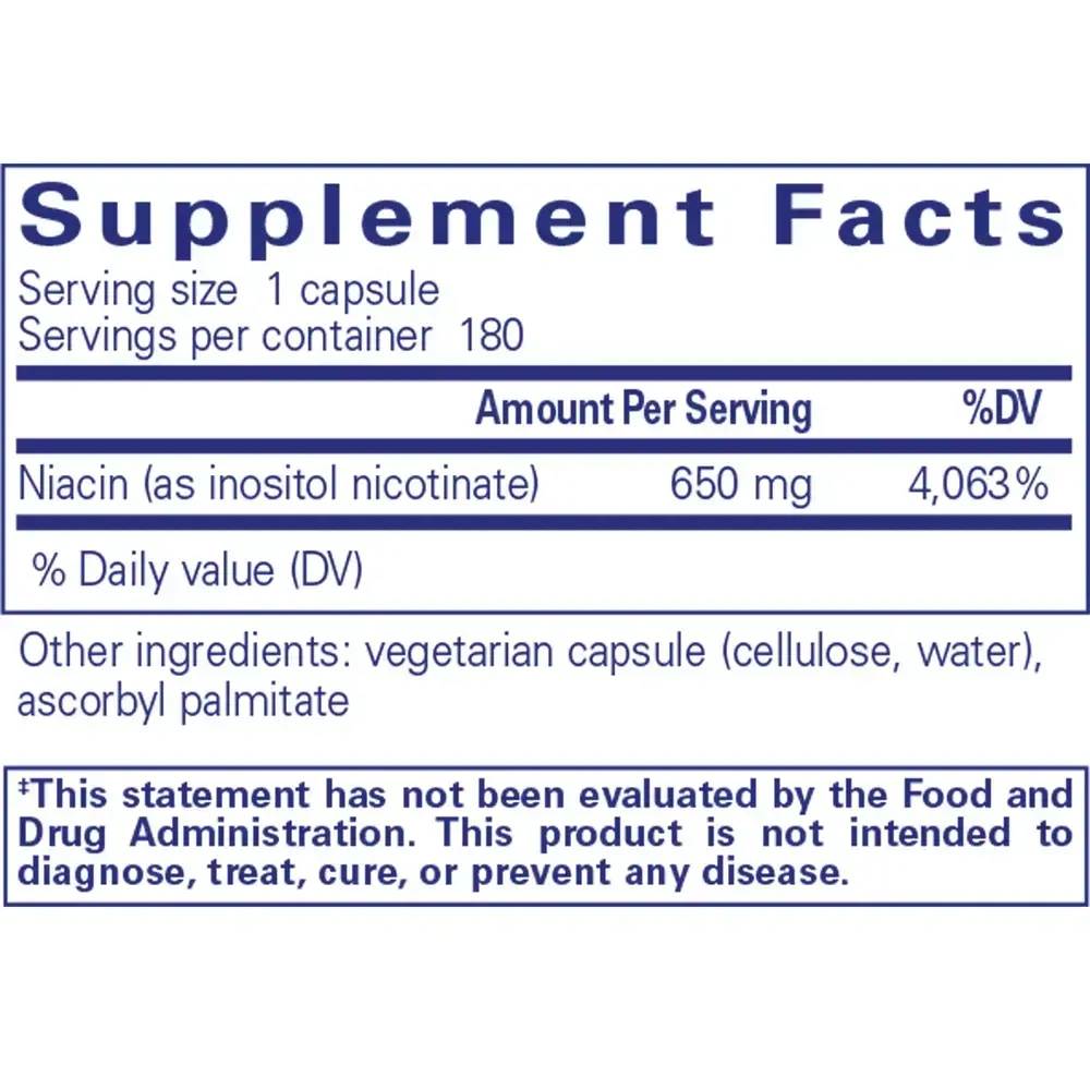 Product image for Niacitol 650mg.