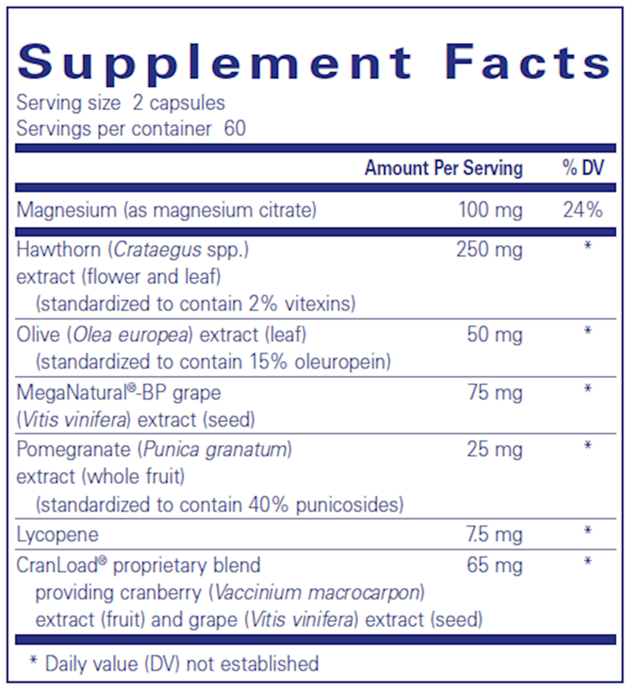 Product image for Vascular Relax.