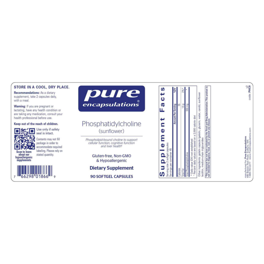 Product image for Phosphatidylcholine.