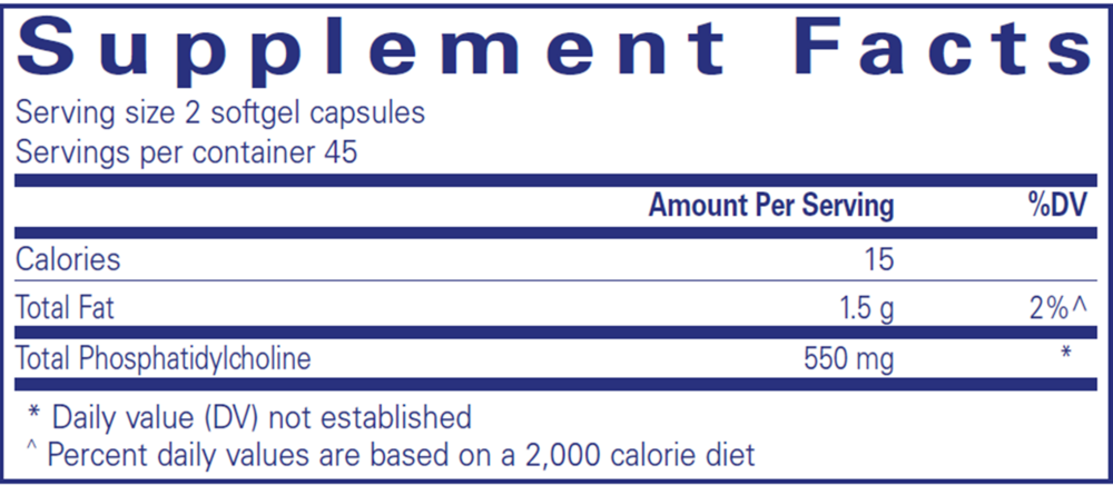 Product image for Phosphatidylcholine.