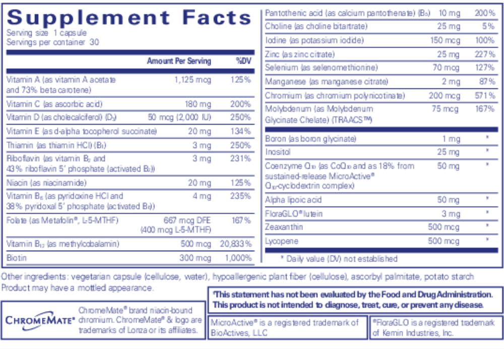 Product image for O.N.E. Multivitamin.