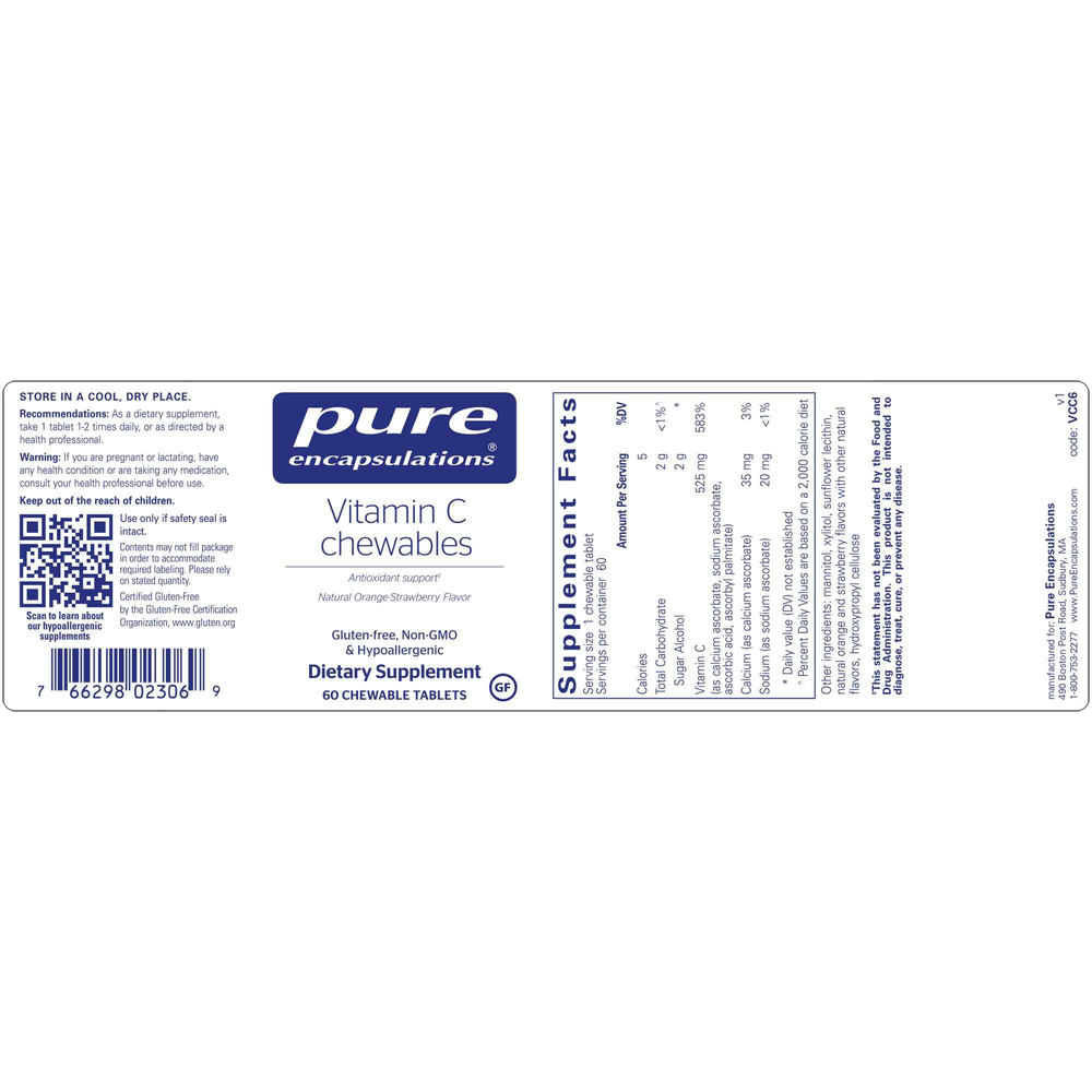 Product image for Vitamin C Chewables.
