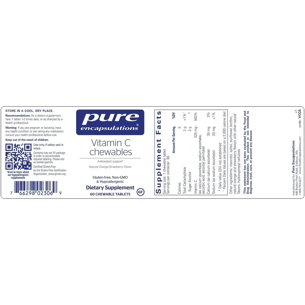 Product image for Vitamin C Chewables.