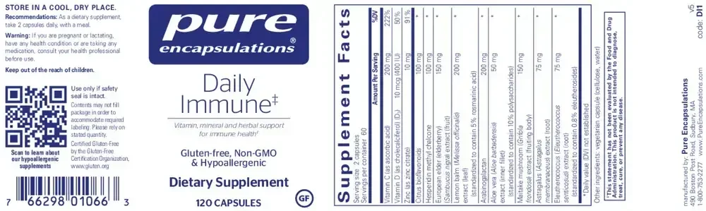 Product image for Daily Immune*.