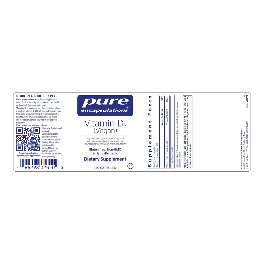 Product image for Vegan Vitamin D.