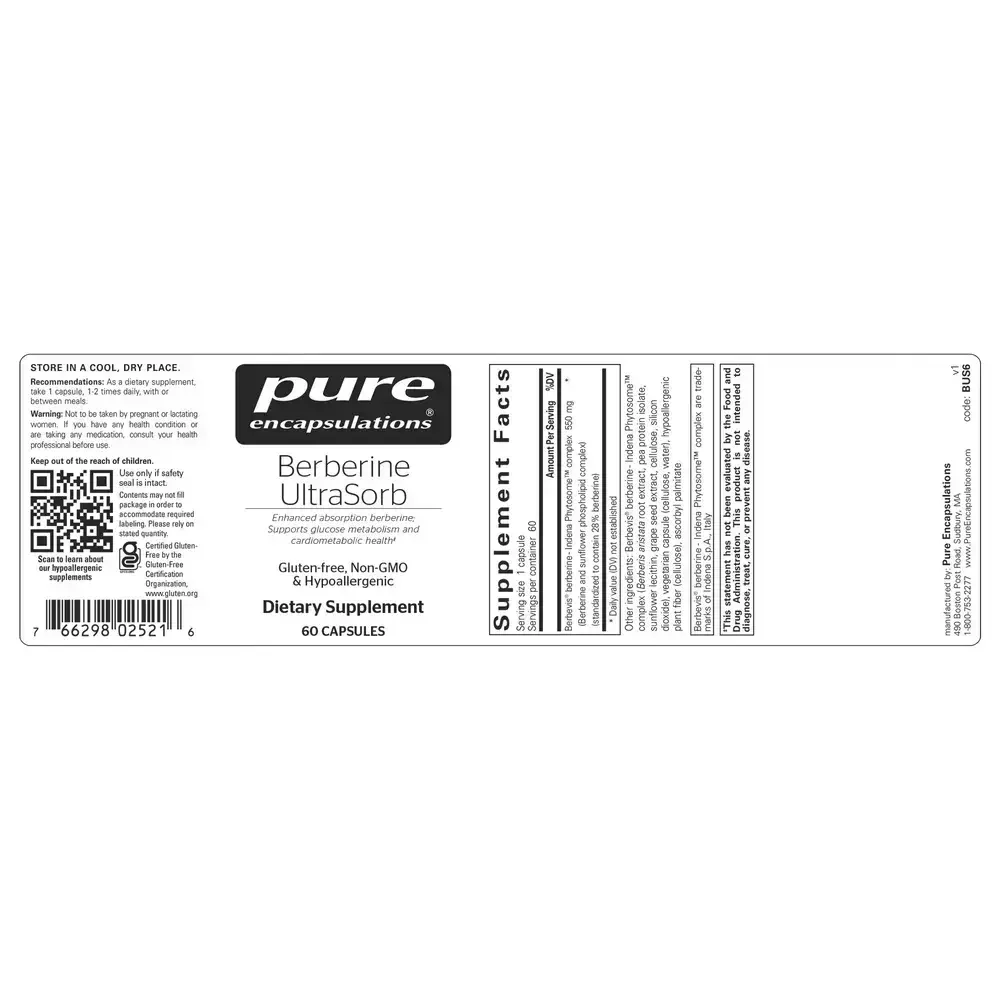 Product image for Berberine UltraSorb.