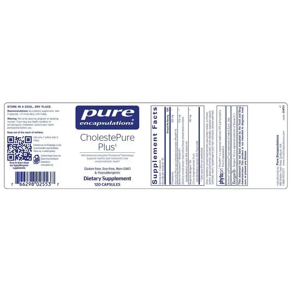 Product image for CholestePure Plus ‡.