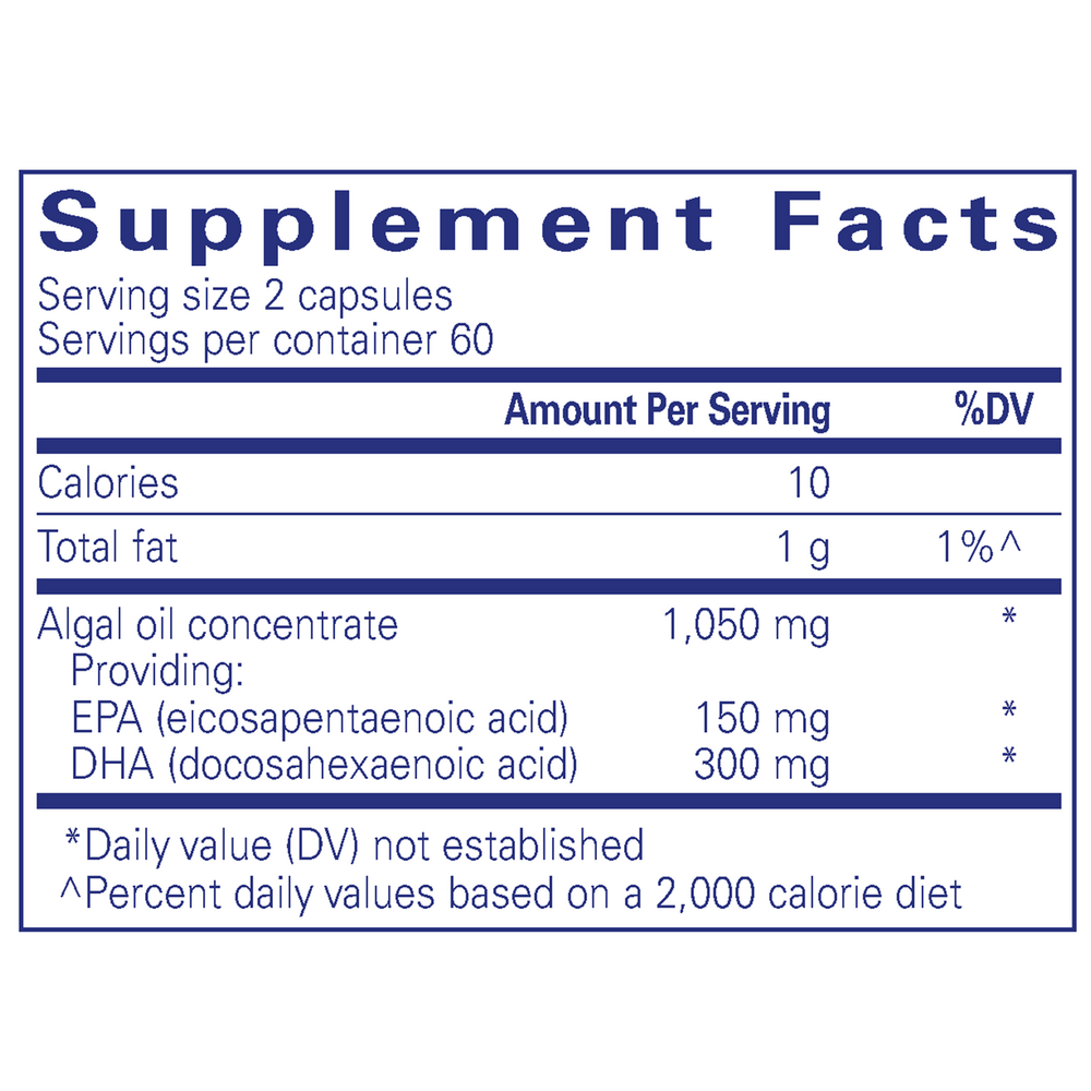 Product image for EPA&#x2F;DHA Vegetarian.