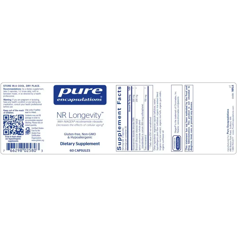 Product image for NR Longevity™.
