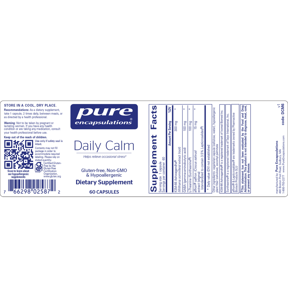 Product image for Daily Calm.