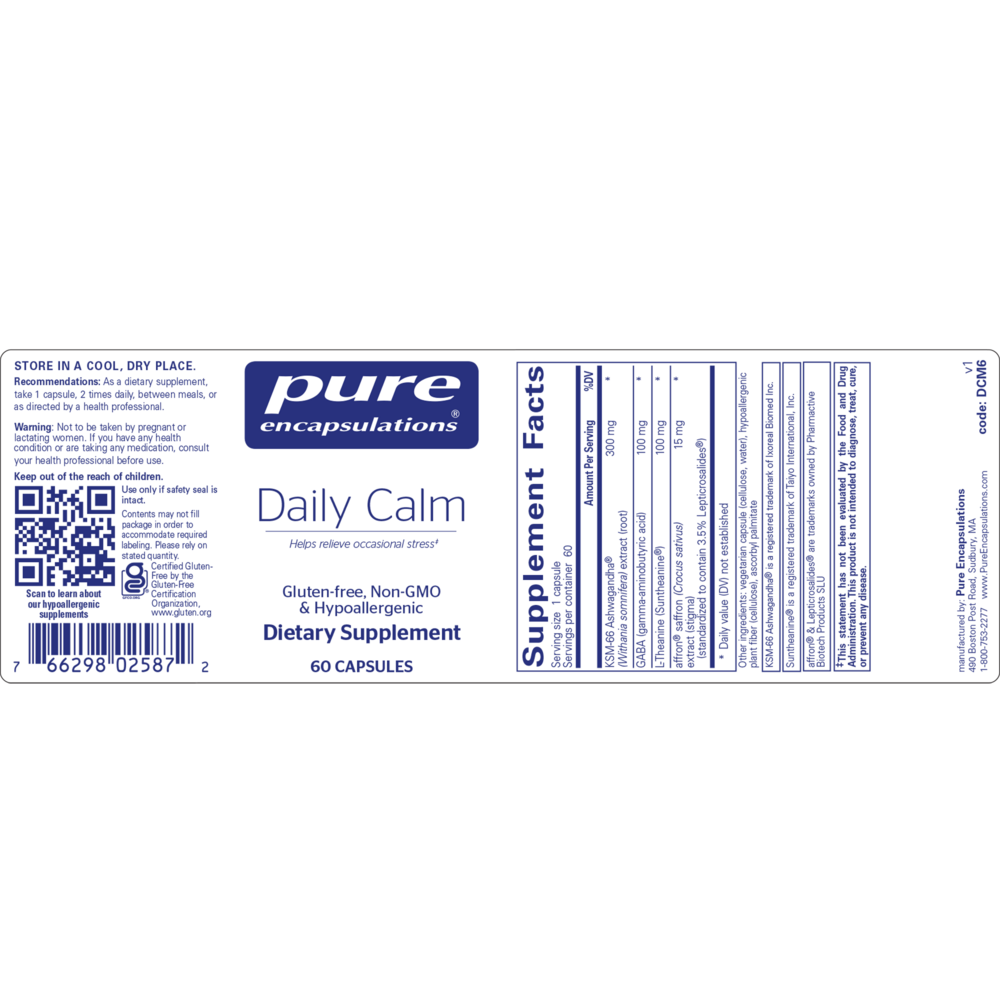 Product image for Daily Calm.