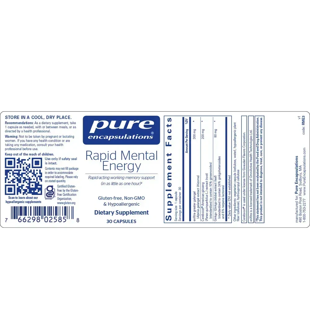 Product image for Rapid Mental Energy.