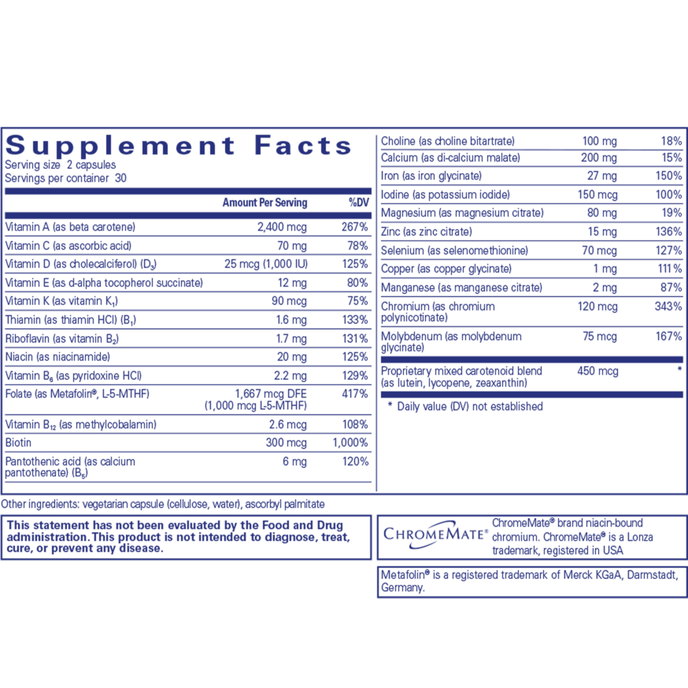 Product image for Women&#39;s Nutrients.