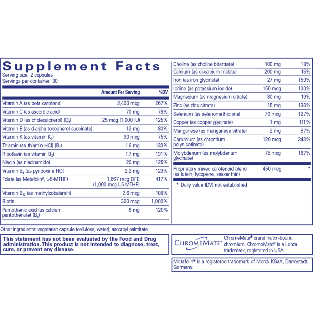 Product image for Women's Nutrients.