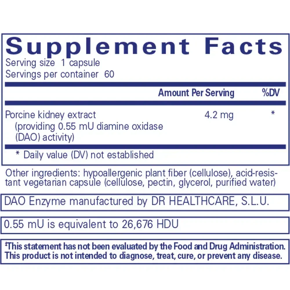 Product image for DAO Enzyme.