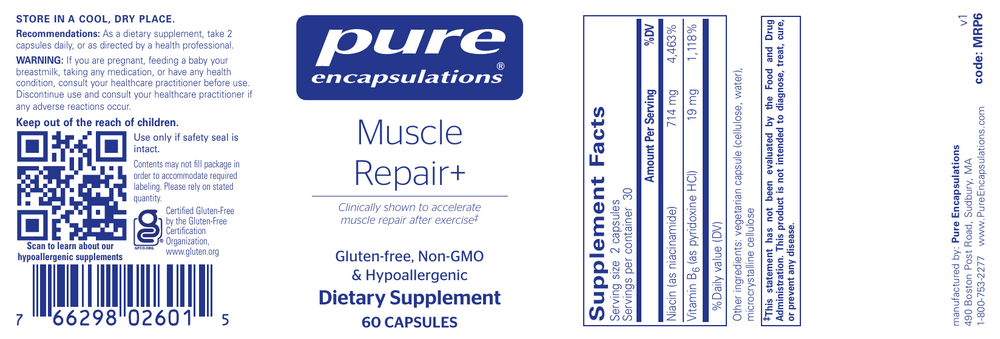 Product image for Muscle Repair+.