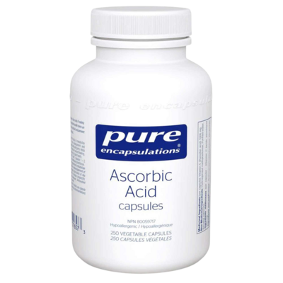 Product image for Ascorbic Acid (250 capsules).