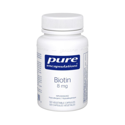 Biotin 8 mg 120 capsules