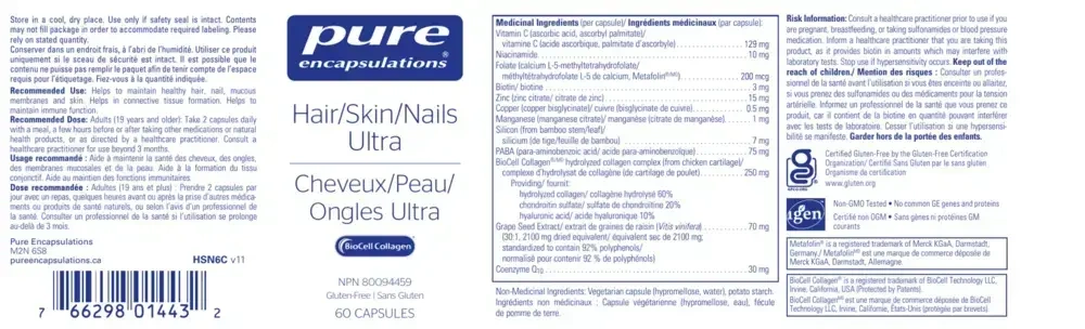 Product image for Hair/Skin/Nails Ultra.