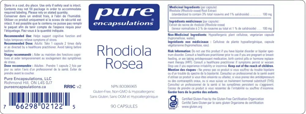 Product image for Rhodiola Rosea.