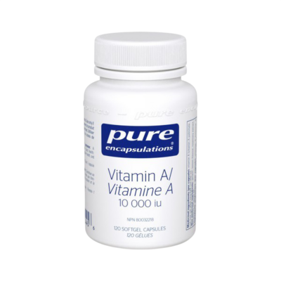 Vitamin A (10,000 IU) 120 Softgel Capsules