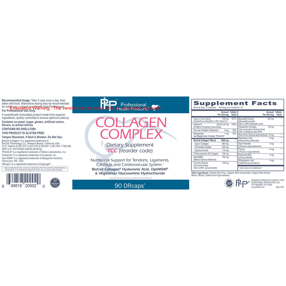 Product image for Collagen Complex.