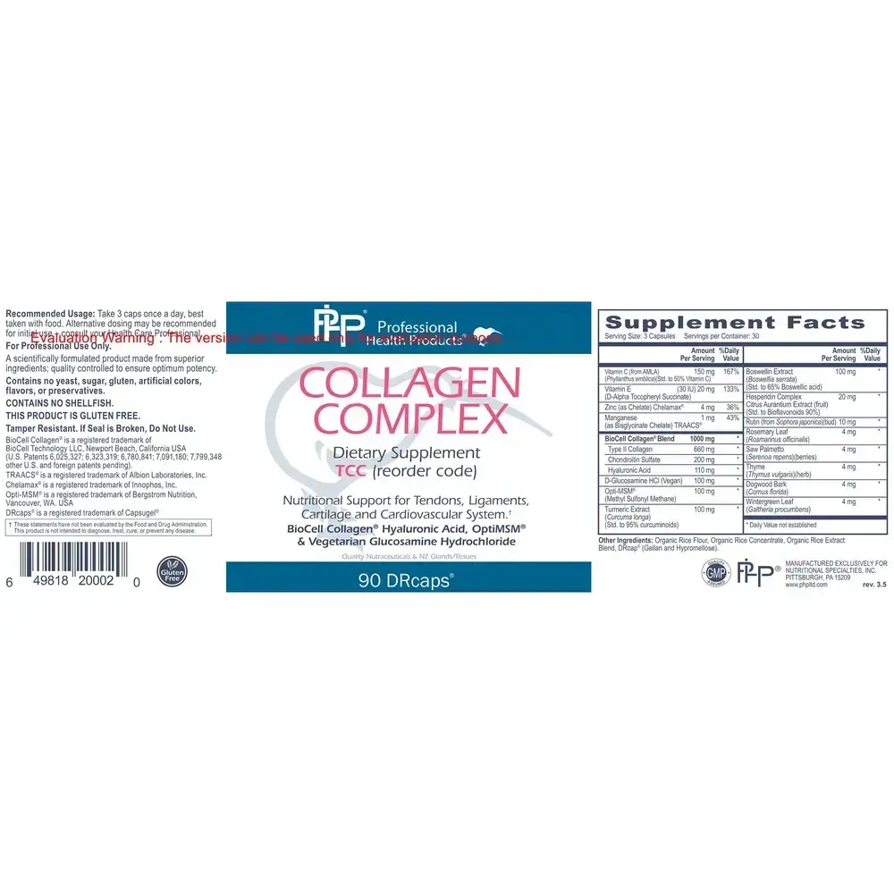 Product image for Collagen Complex.