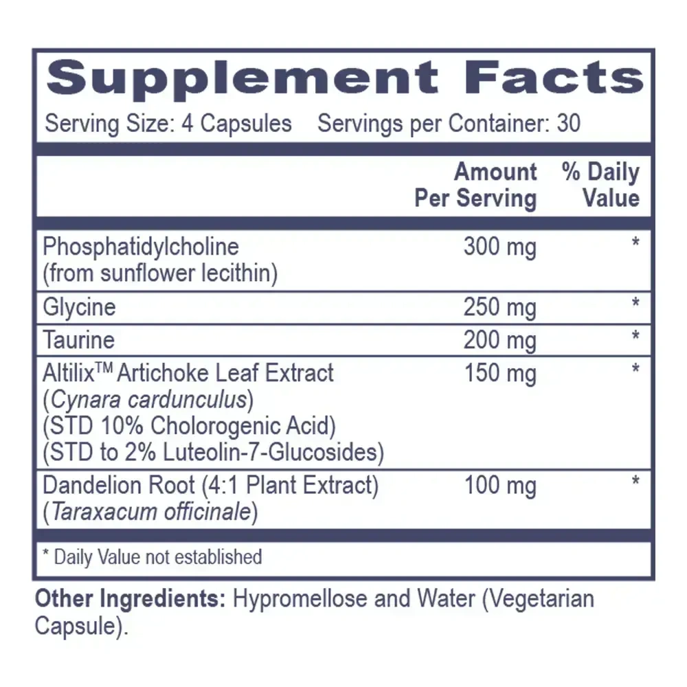 Product image for Phase 2.5 Bile Support.